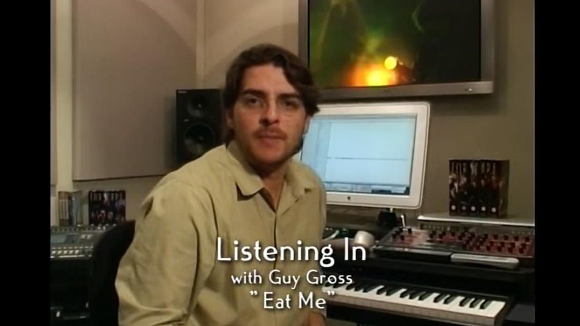 Still from Listening In With Composer Guy Gross:  "Eat Me"