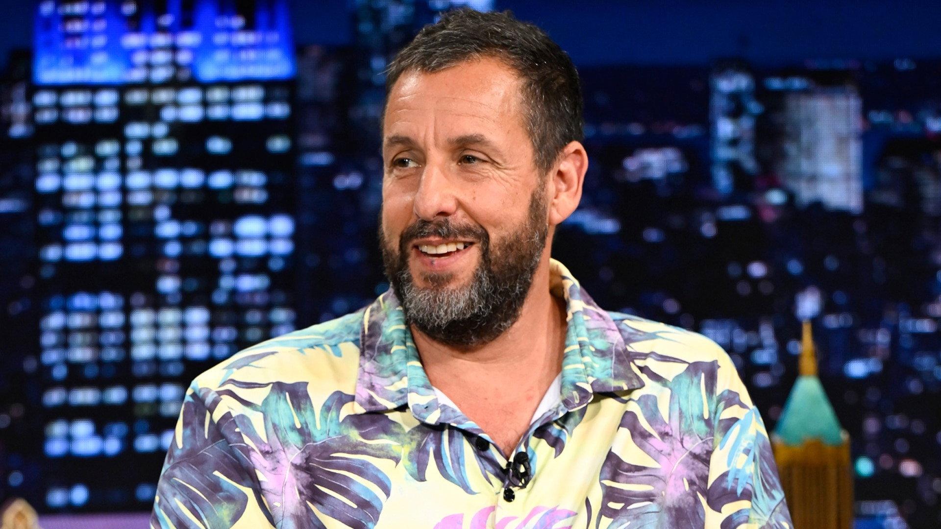 Still from Adam Sandler, Sabrina Ionescu, Jessie Murph