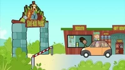 Still from Bean's Safari