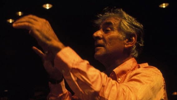Still from Leonard Bernstein: Reaching for the Note