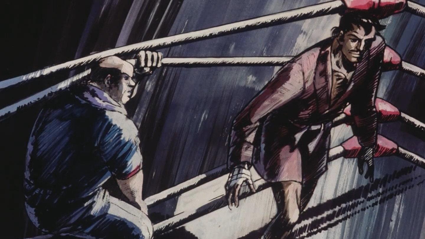 Still from Joe VS. José... The Gong of the Match Rings