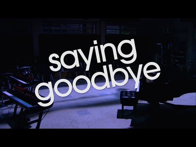 Still from Saying Goodbye