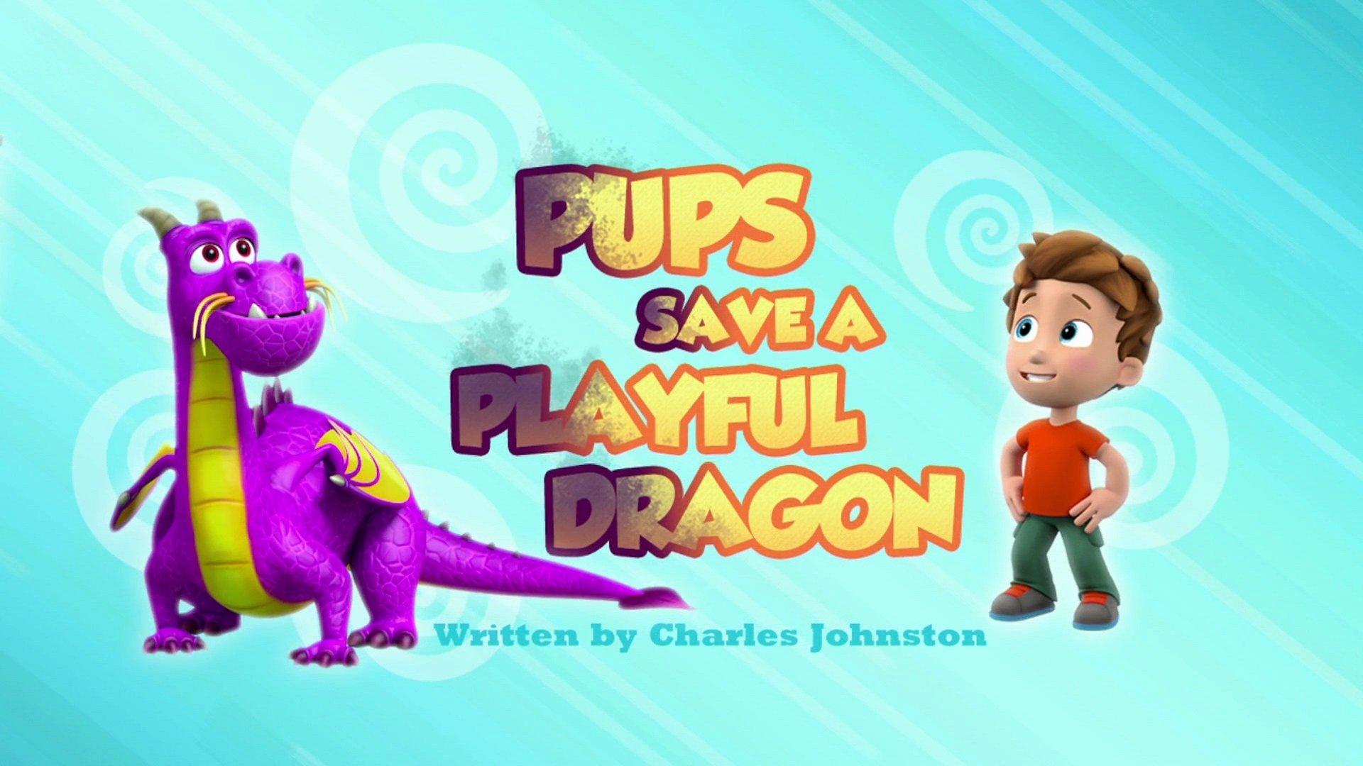 Still from Pups Save a Playful Dragon