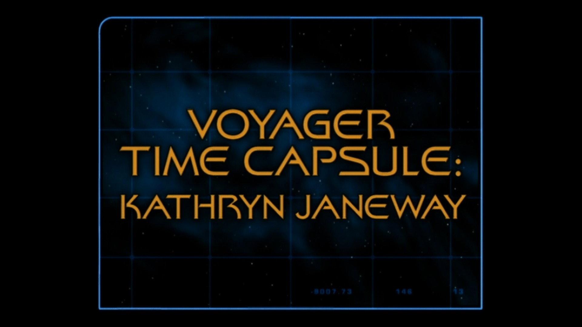 Still from Voyager Time Capsule: Captain Janeway (Season 1)