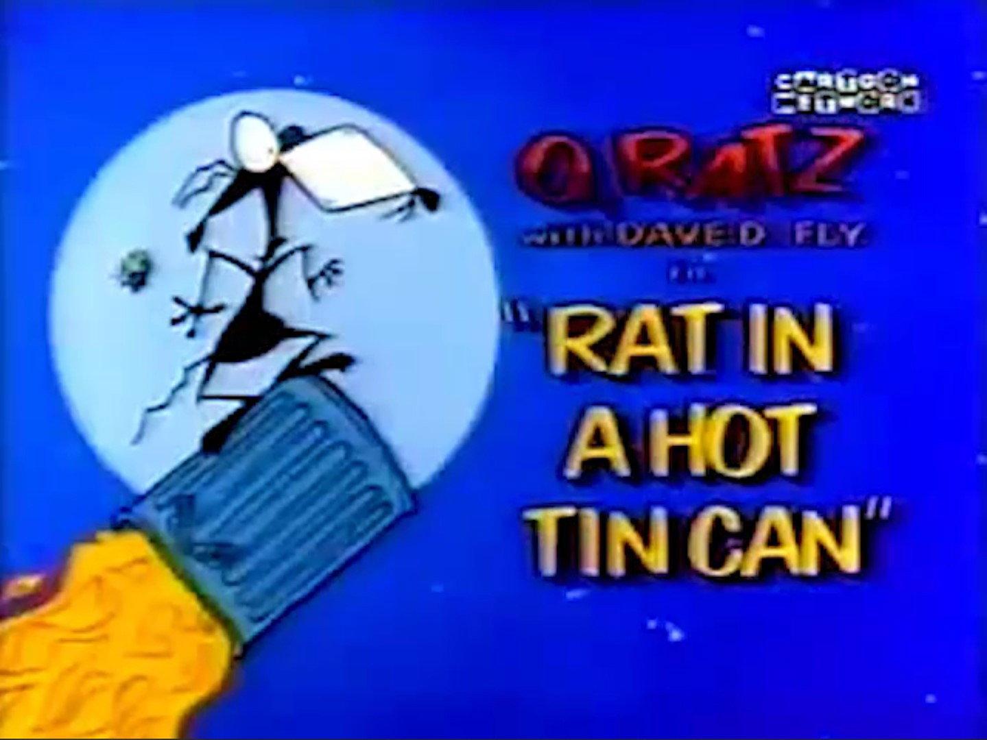 Still from O. Ratz with Dave D. Fly: Rat in a Hot Tin Can