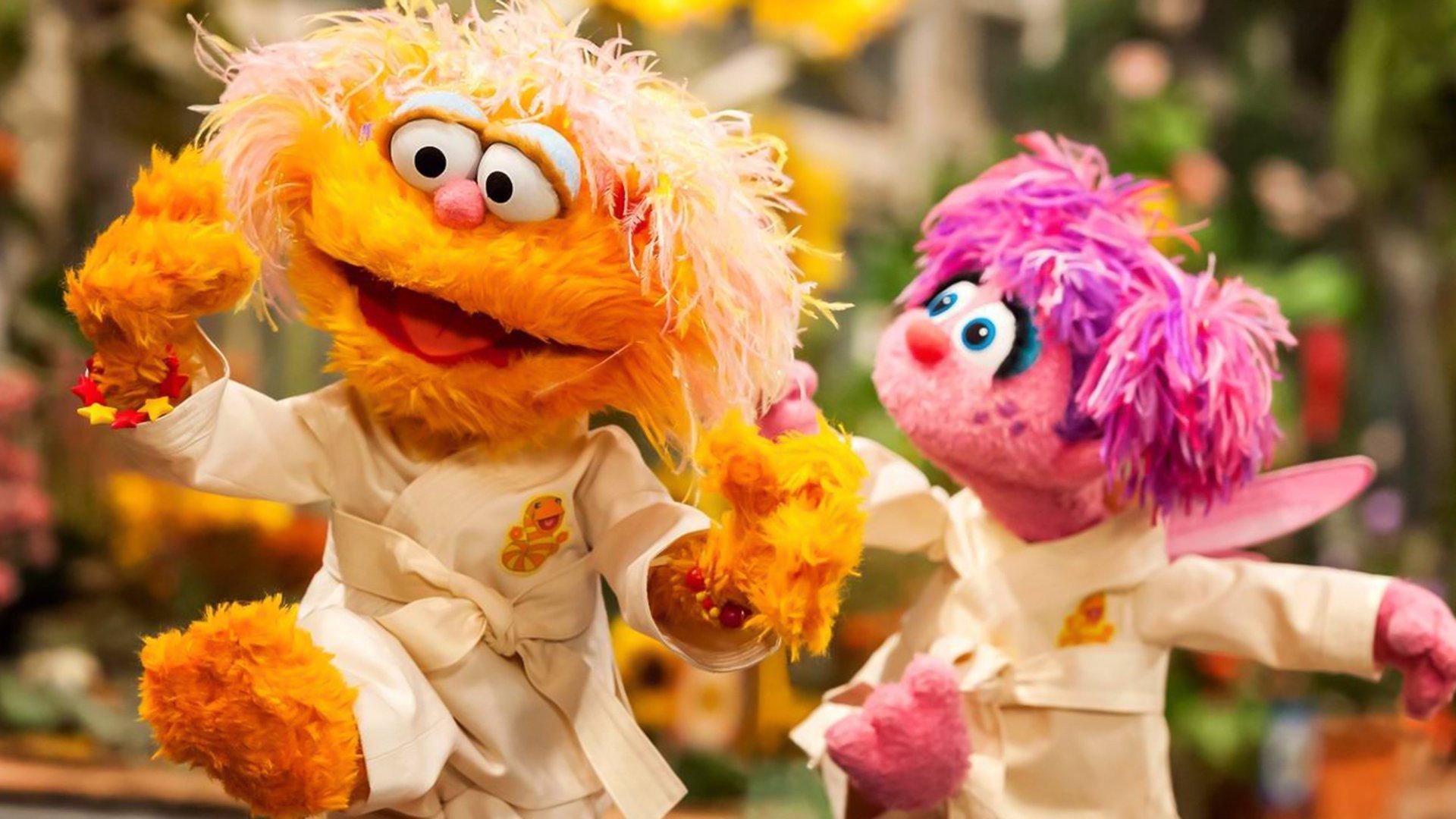 Still from Abby and Zoe Love Karate