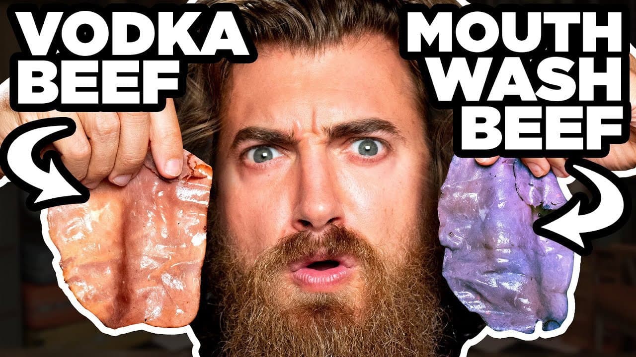 Still from Choose The Wrong Answer, Eat The Mystery Beef (Game)