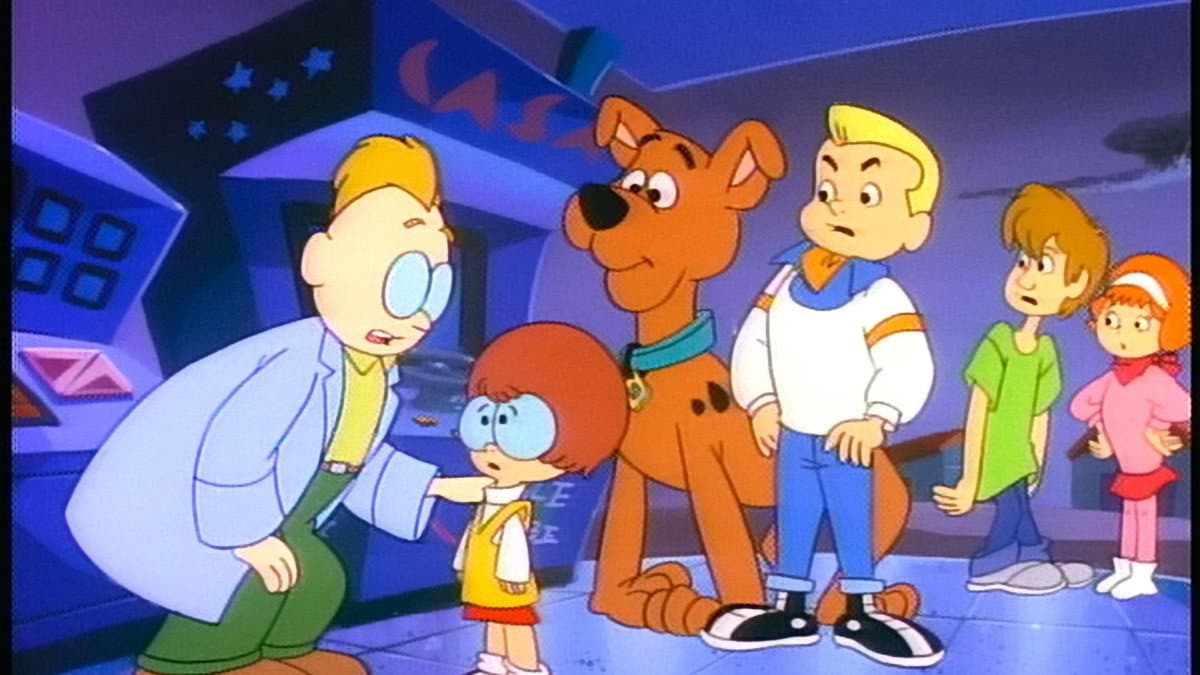 Still from Dawn of the Spooky Shuttle Scare