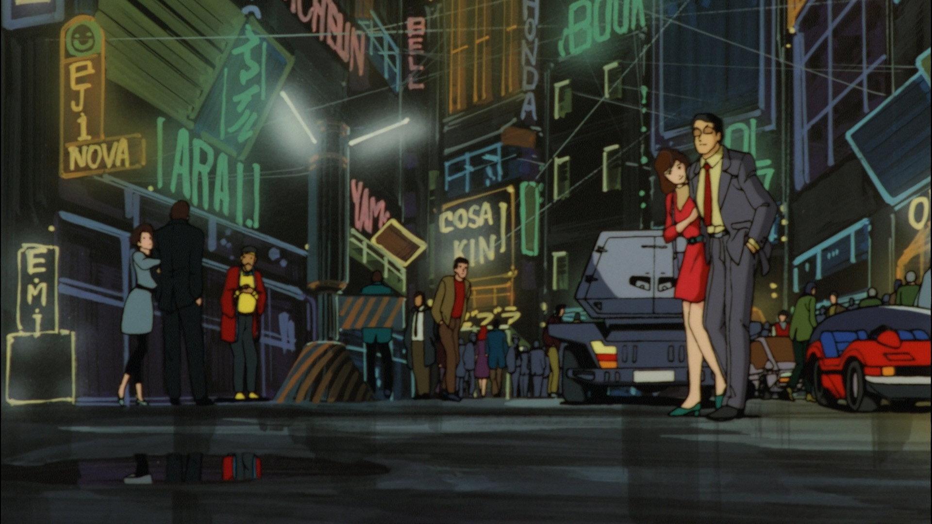 Still from Hurricane Live 2032 - Priss and the Replicants - Konya wa Hurricane