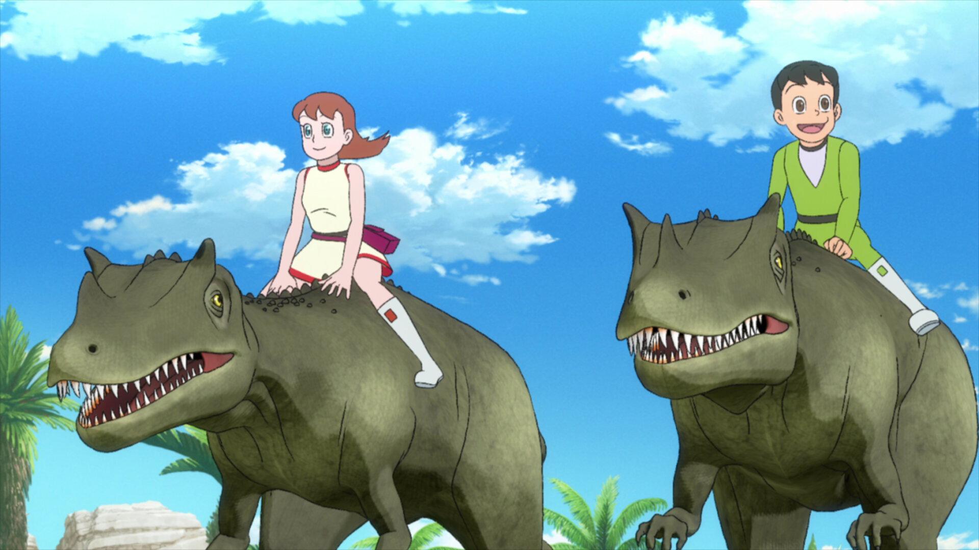 Still from Riding a Dinosaur on Vacation