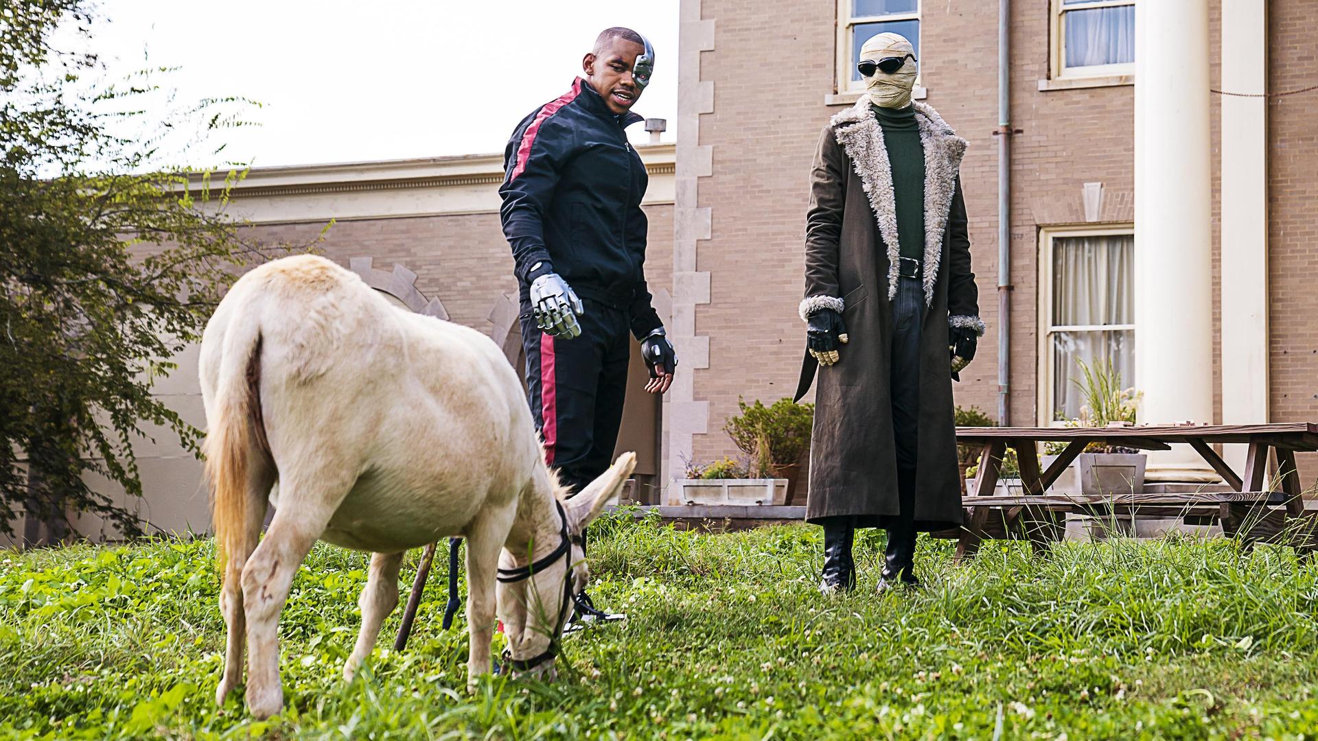 Still from Donkey Patrol