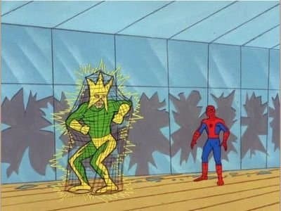 Still from Electro, the Human Lightning Bolt