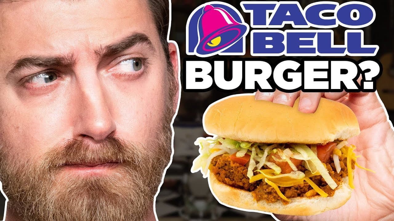 Still from Recreating Discontinued Taco Bell Menu Items (TASTE TEST)