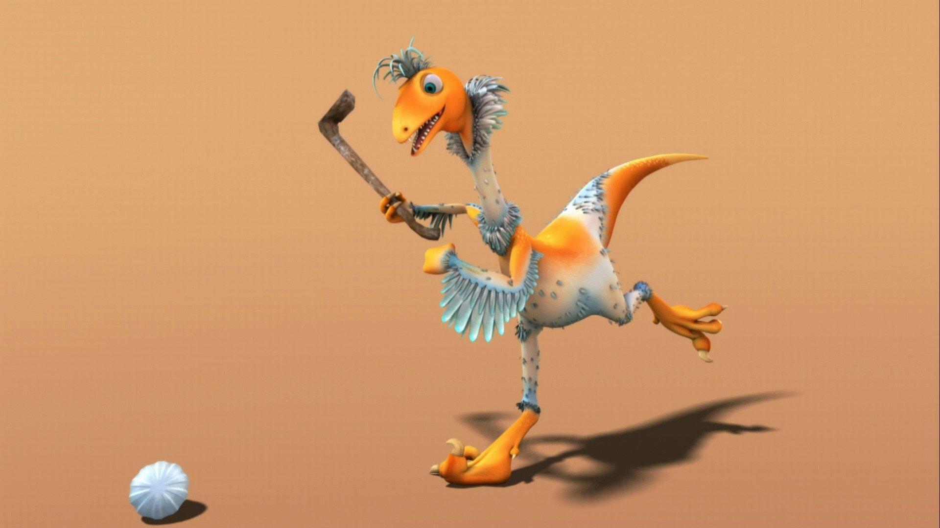 Still from Dinosaurs in the Snow