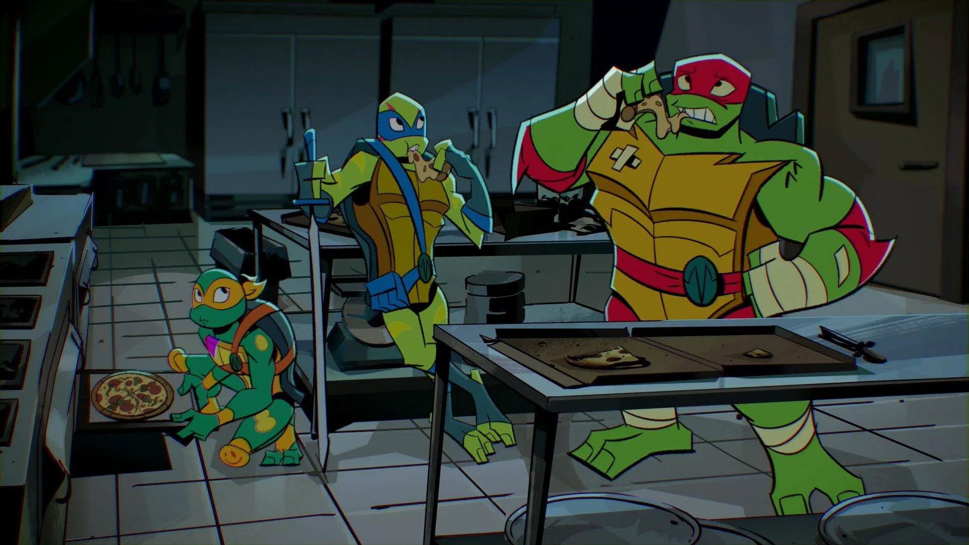 Still from War and Pizza