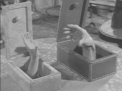 Still from Morticia Meets Royalty