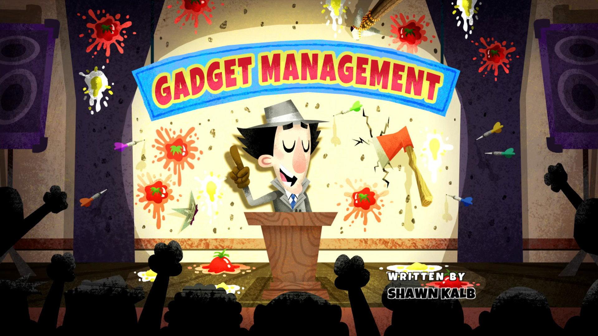 Still from Gadget Management