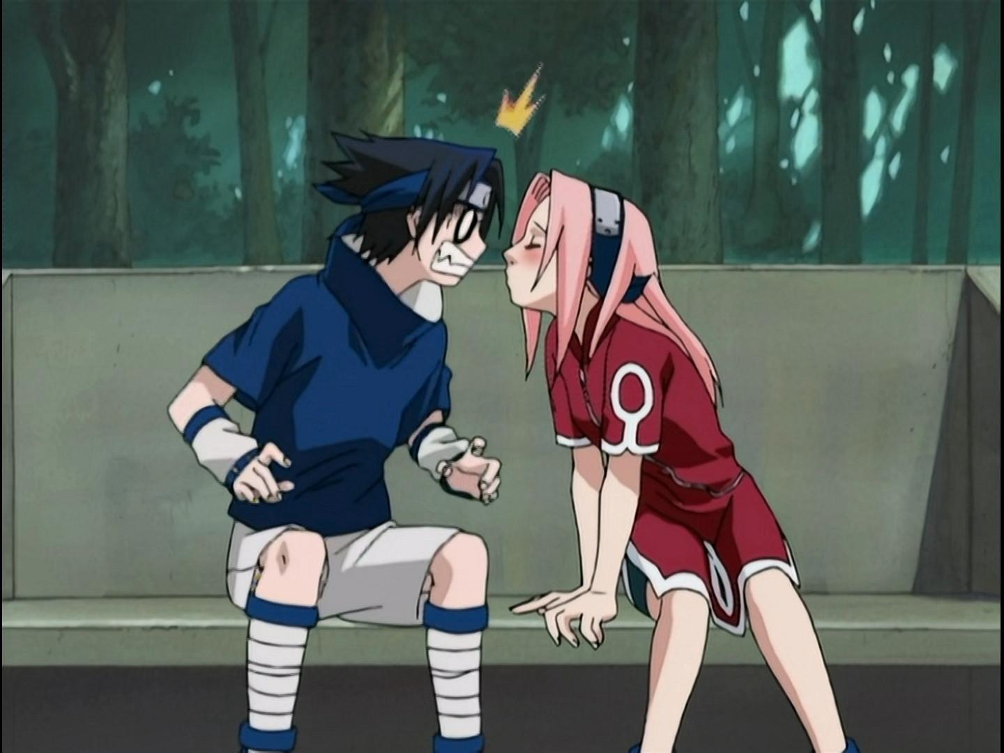 Still from Sasuke and Sakura: Friends or Foes?