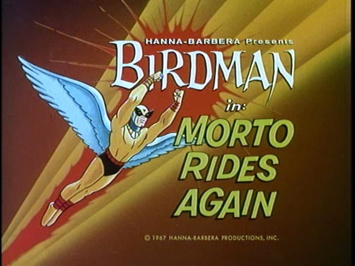 Still from Morto Rides Again