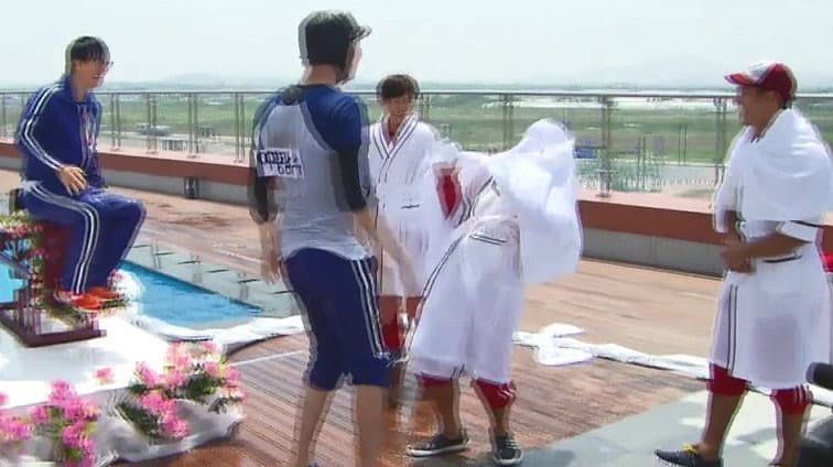 Still from Running Man Athletic Tournament