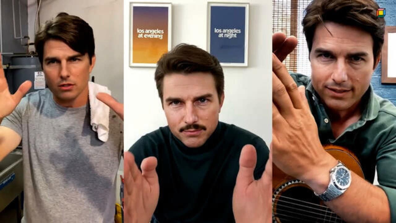 Still from Deepfakes, Drawing Truth to Power, King of the Deep