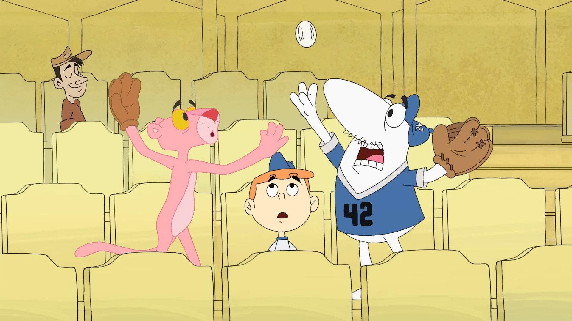 Still from Pink Me Out to the Ballgame