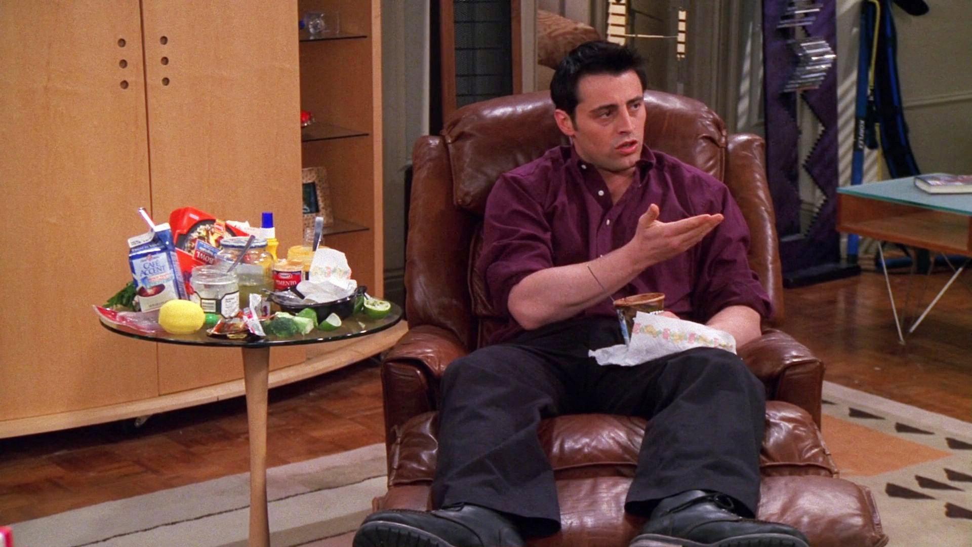 Still from The One with Joey's Fridge