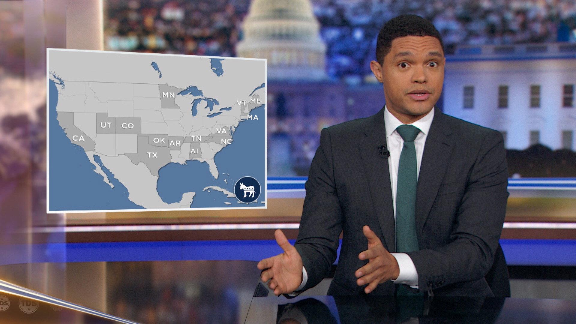 Still from 2020 Super Tuesday Primary Special