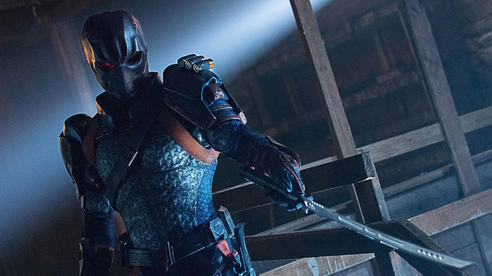 Still from Deathstroke