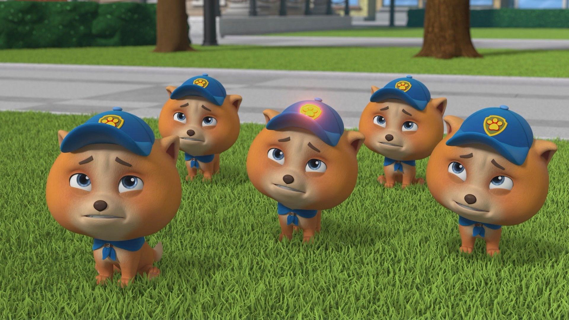 Still from Mighty Pups Stop the Hiccups
