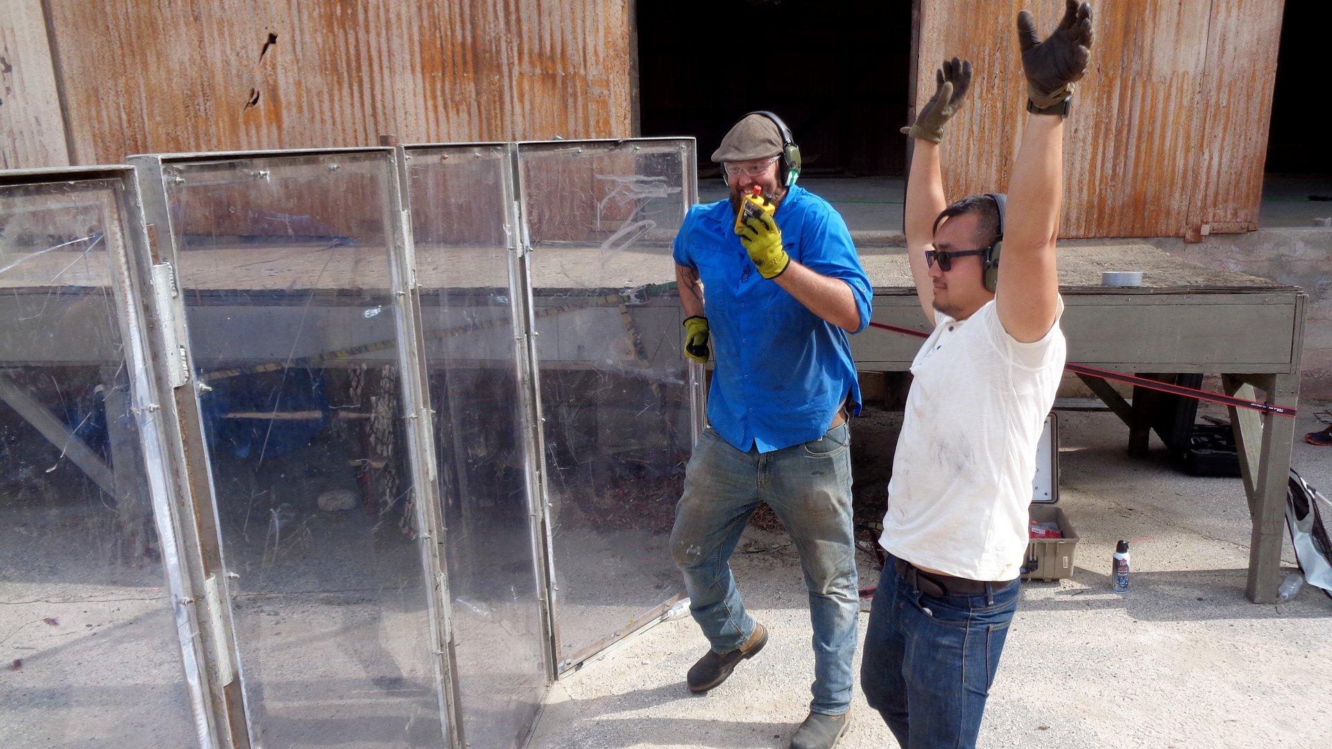 Still from Chimney Cannon