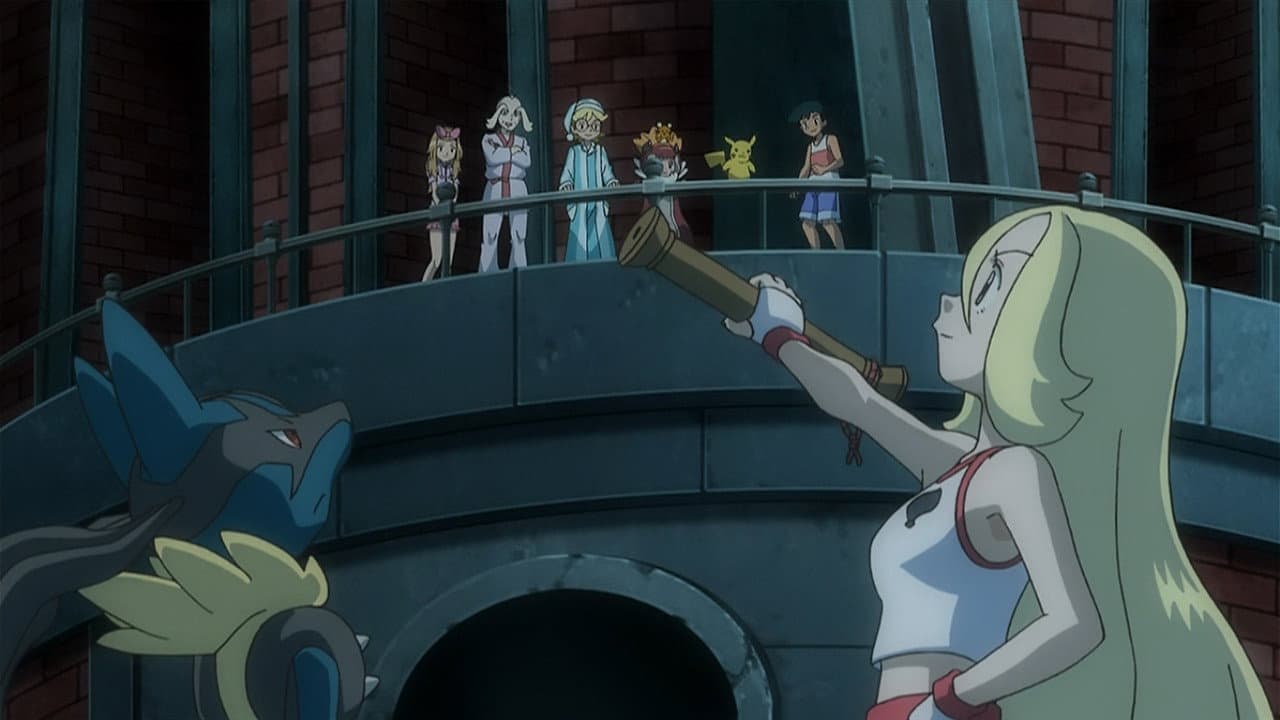 Still from Origins of Mega Evolution!
