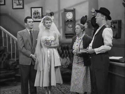 Still from The Marriage License