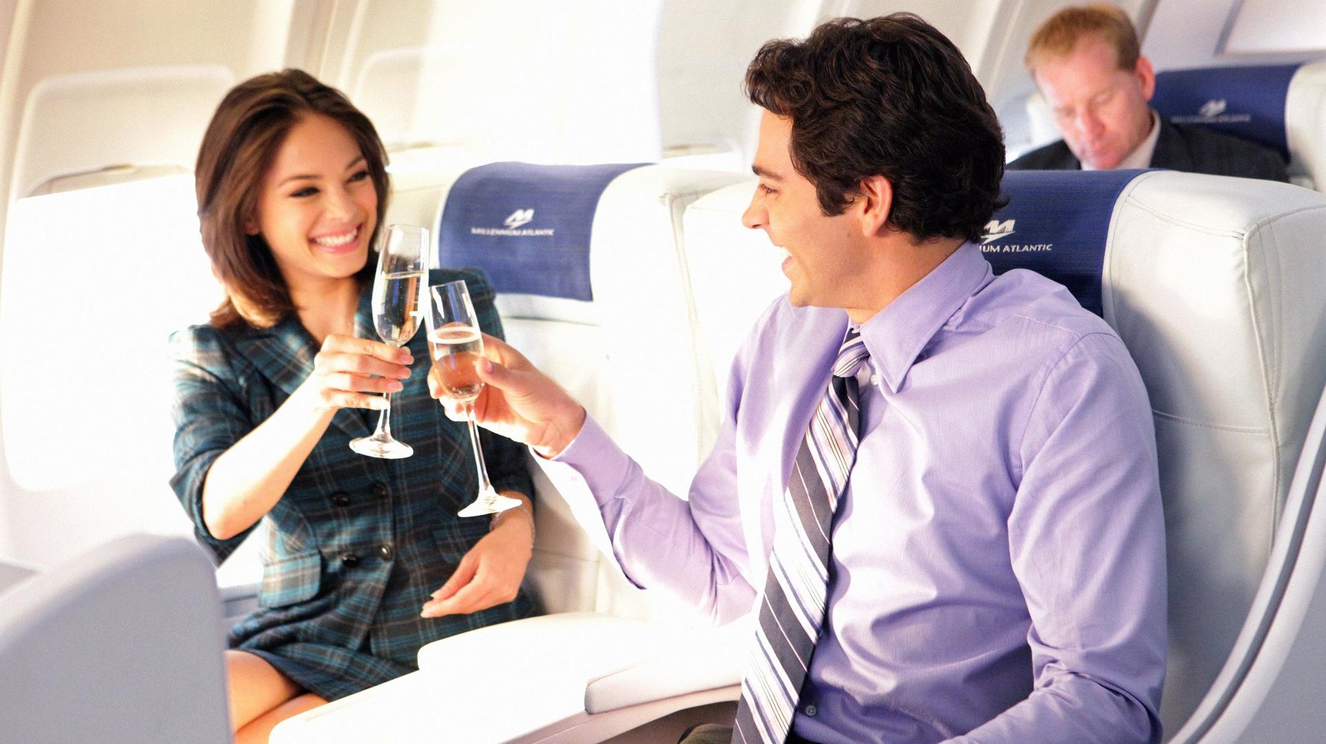 Still from Chuck Versus First Class