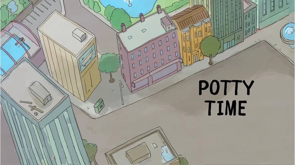 Still from Potty Time