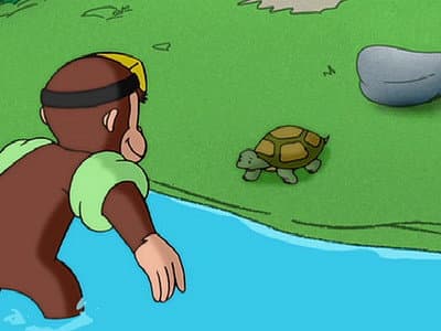 Still from Curious George Takes a Dive