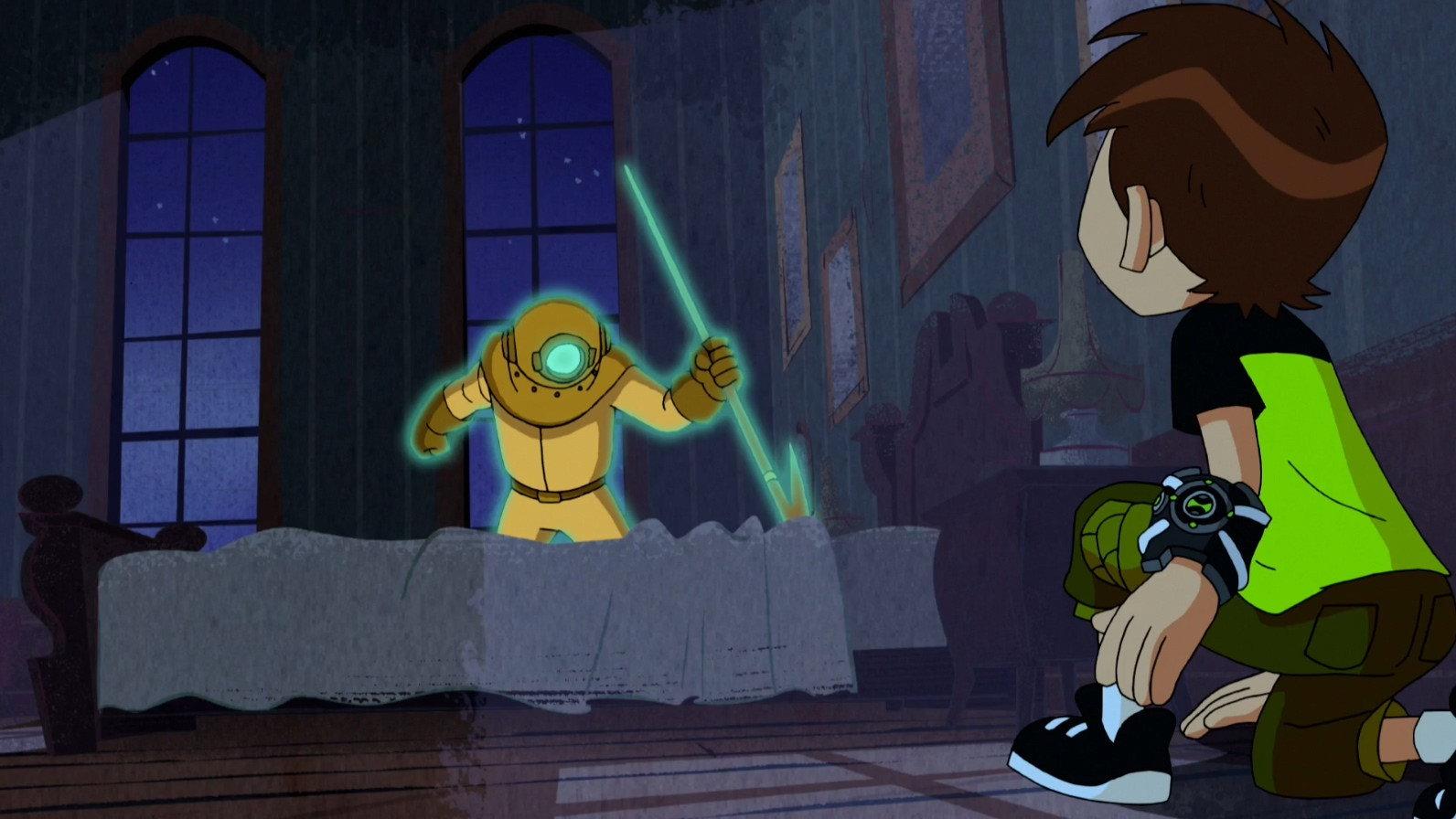 Still from Scared Silly