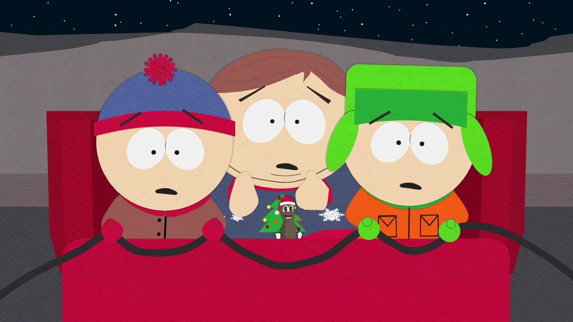 Still from Red Sleigh Down