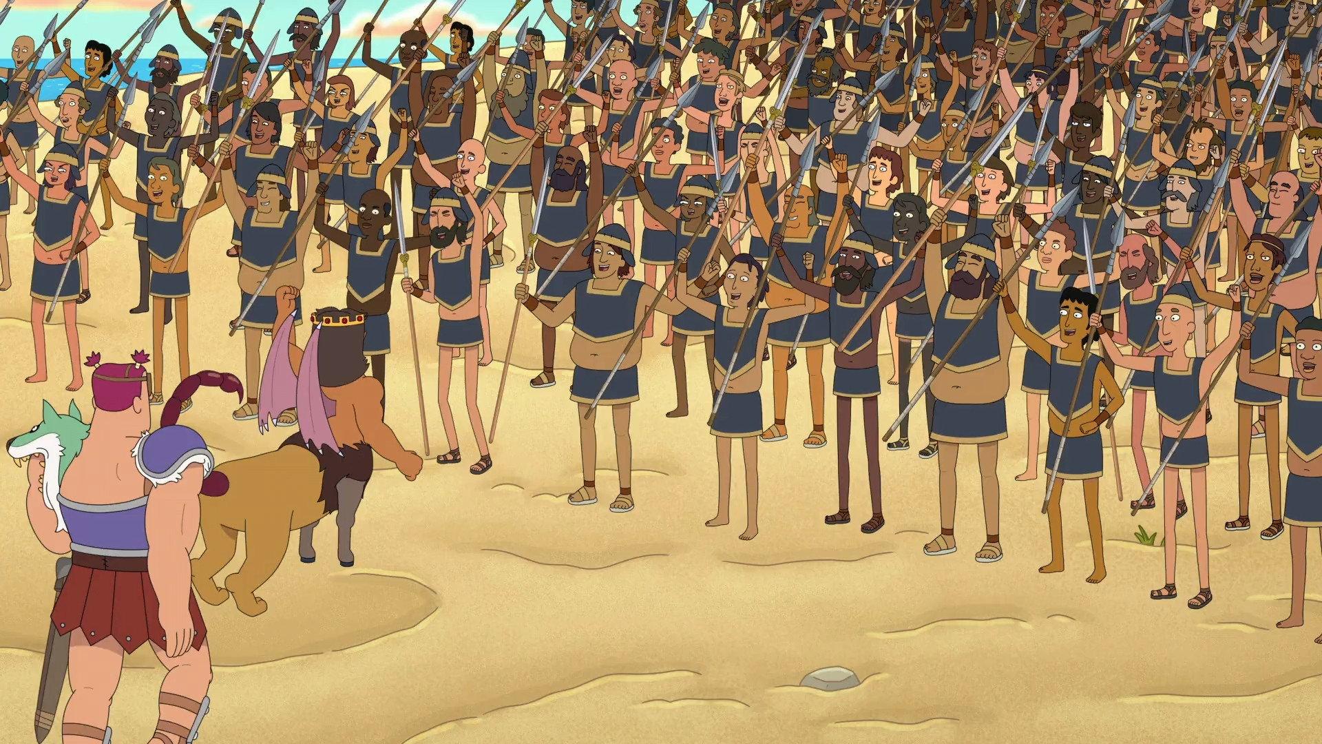 Still from Bobageddon