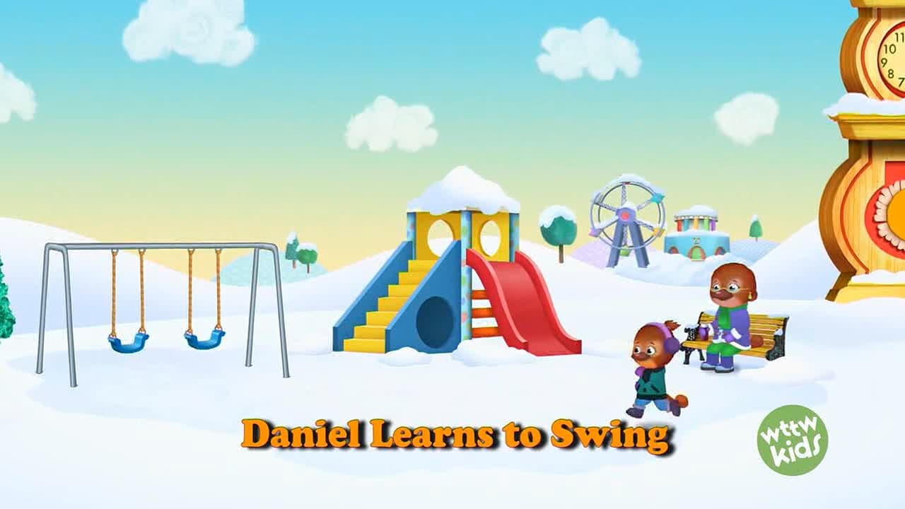 Still from Daniel Learns to Swing