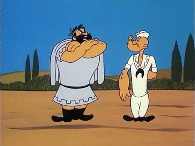 Still from The Glad Gladiator