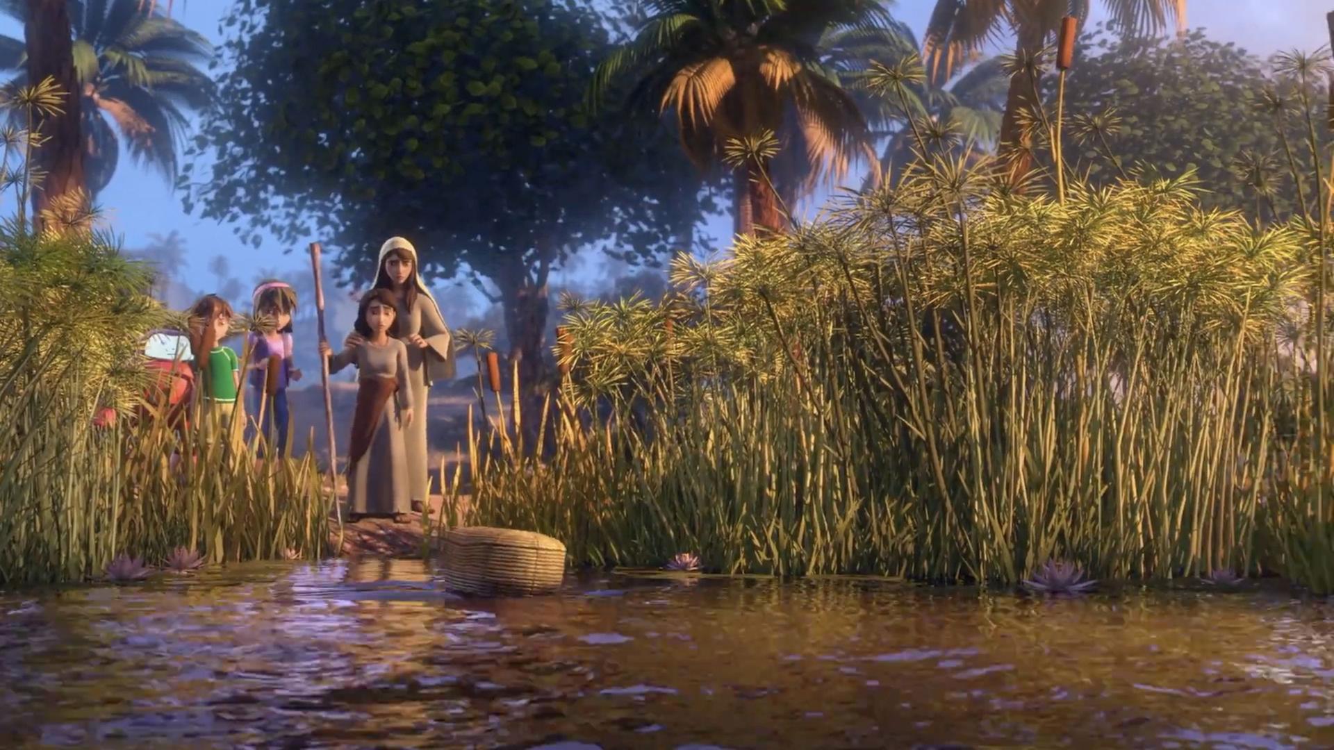 Still from The Birth of Moses