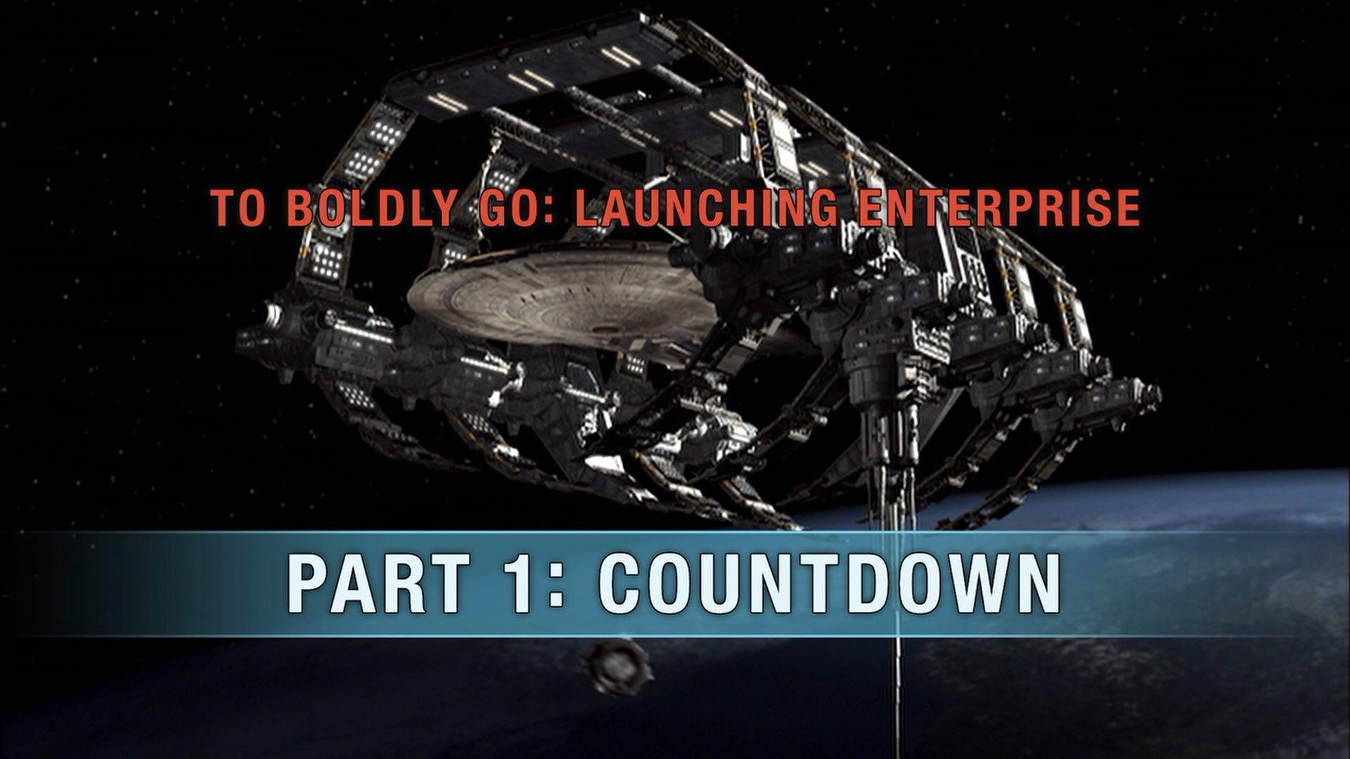 Still from To Boldly Go: Launching Enterprise - Part 1: Countdown