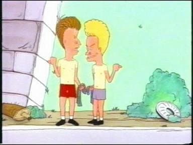 Still from Beavis and Butt-head Meet God