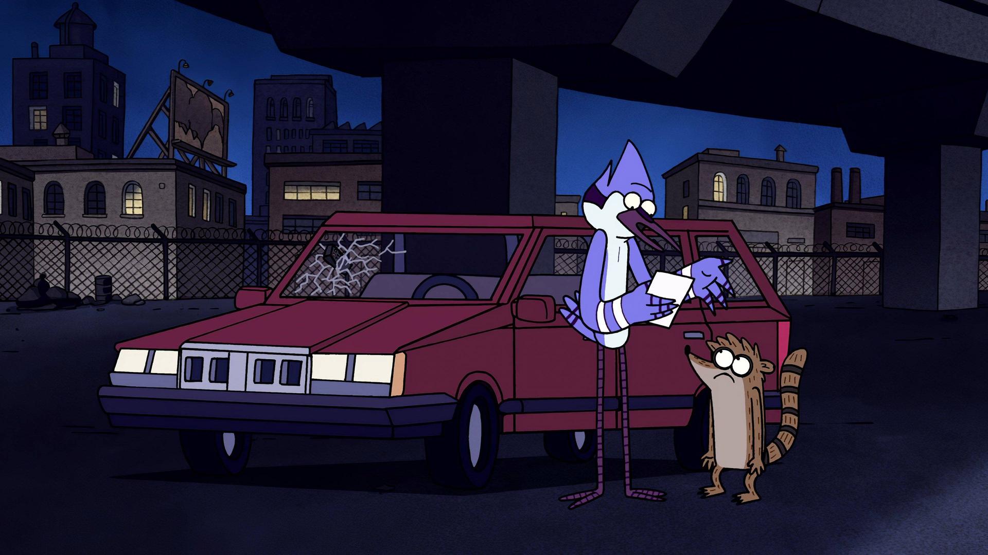 Still from Benson's Car