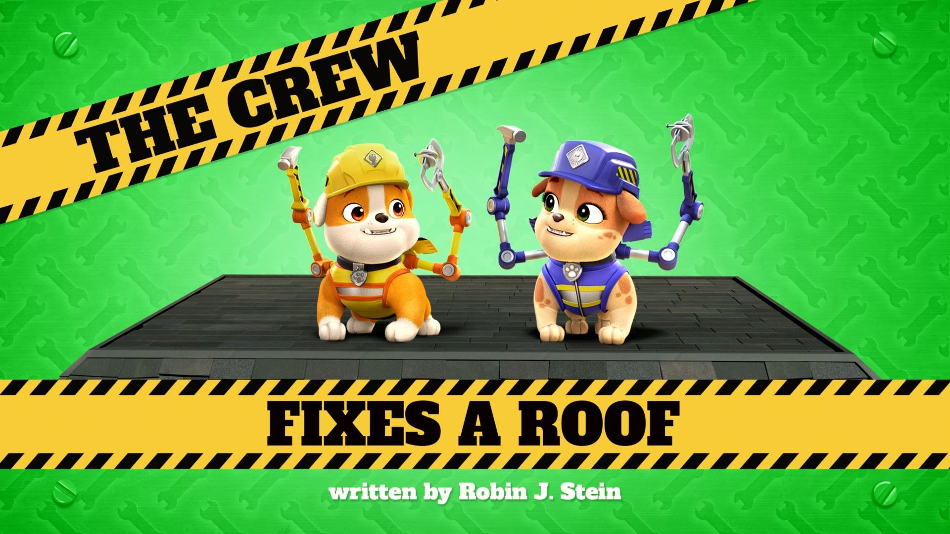 Still from The Crew Fixes a Roof