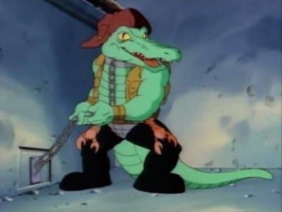 Still from Leatherhead Meets the Rat King