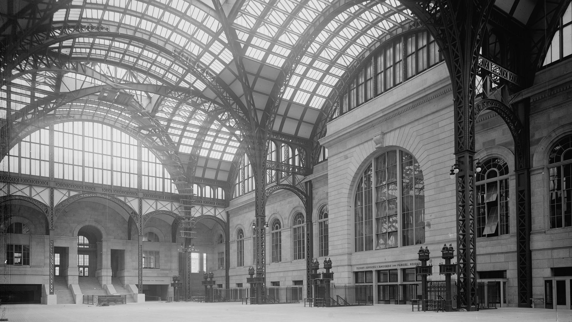 Still from The Rise and Fall of Penn Station