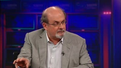 Still from Salman Rushdie