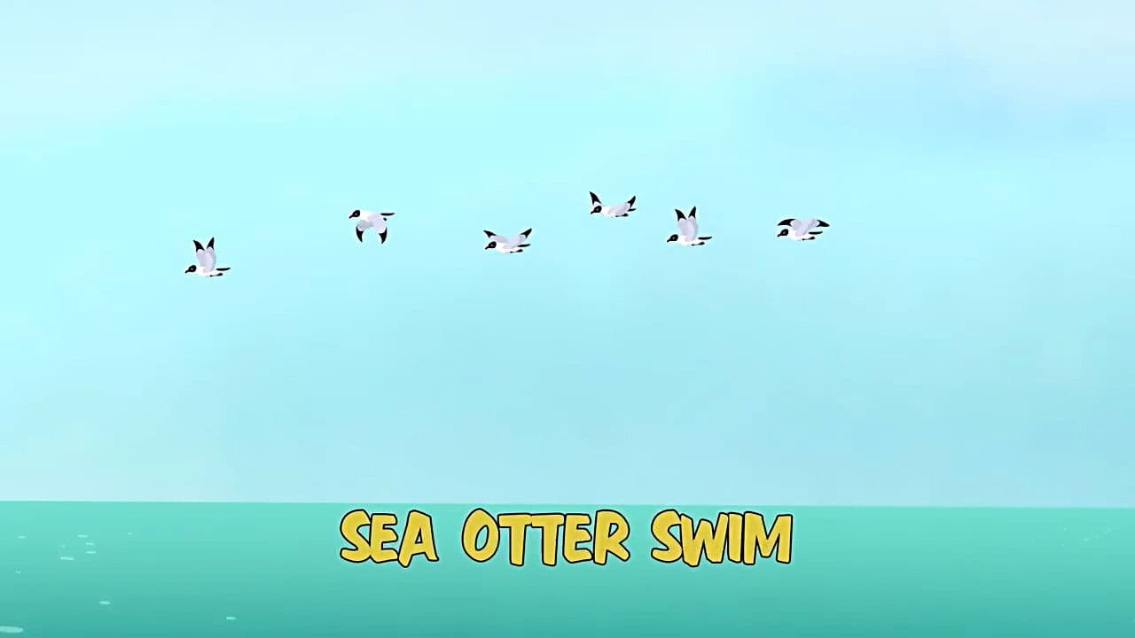 Still from Sea Otter Swim
